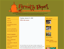 Tablet Screenshot of farmettereport.com